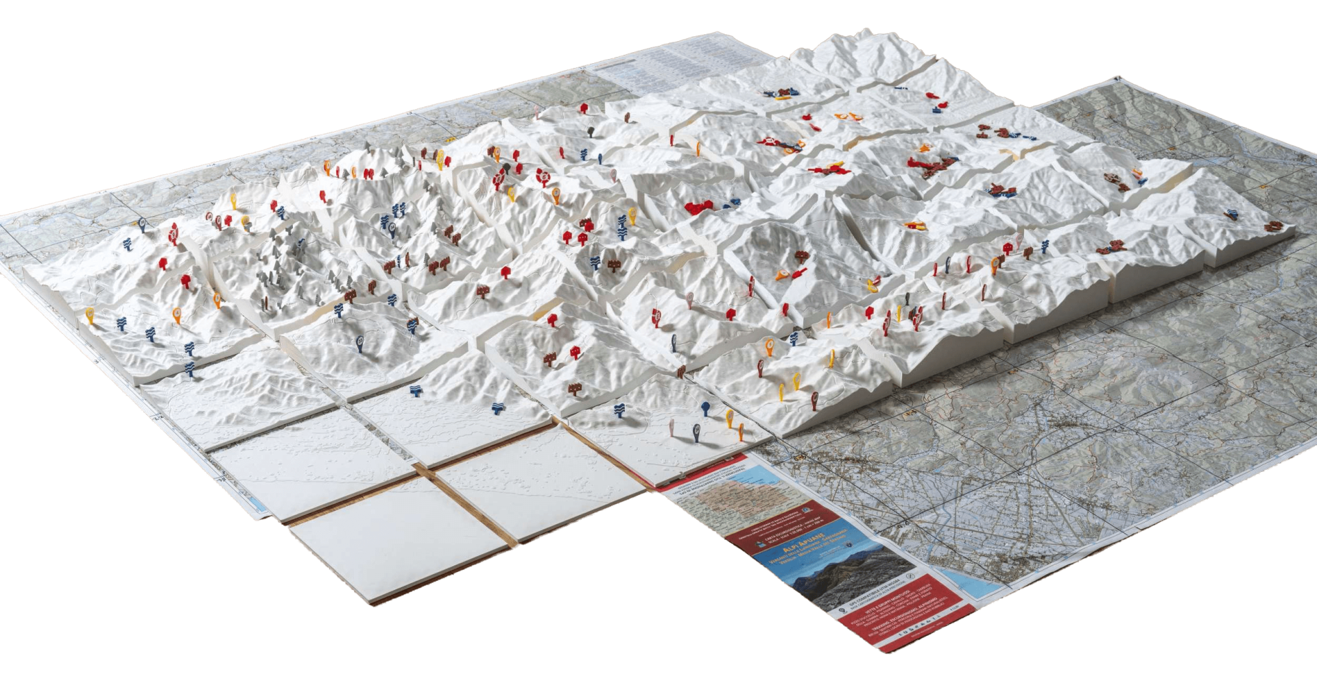 Montagne 3d alpi apuane 3dpuzzle