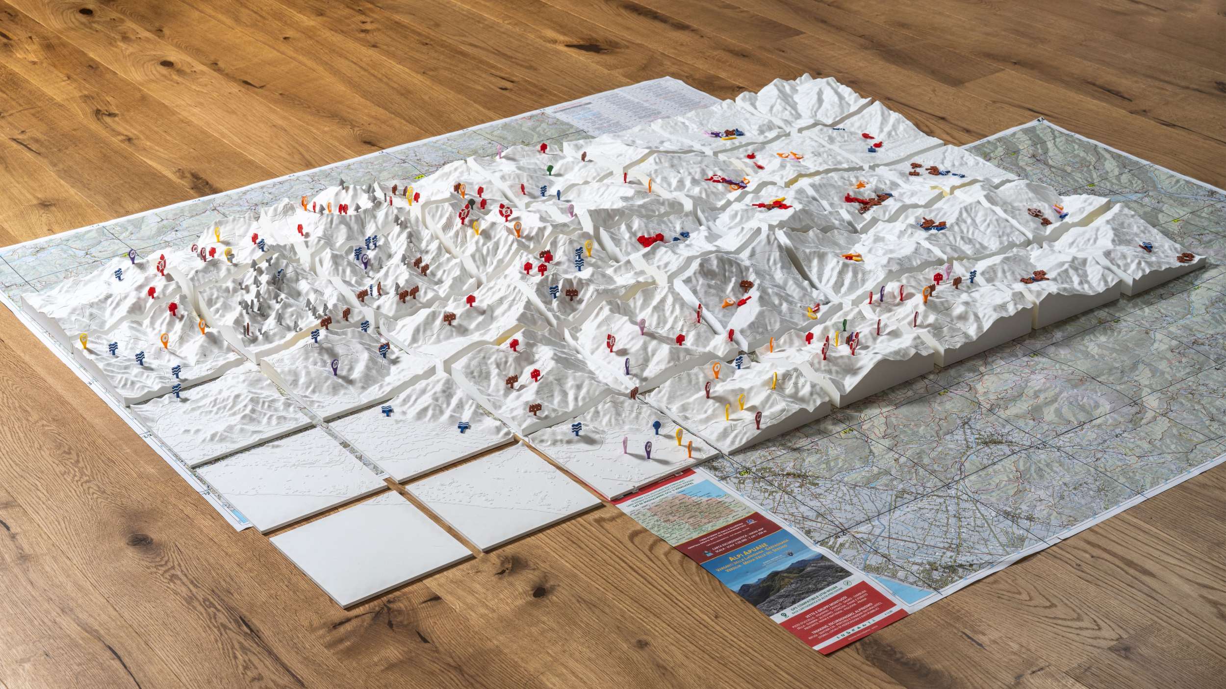 Montagne 3d alpi apuane 3dpuzzle educazione al territorio