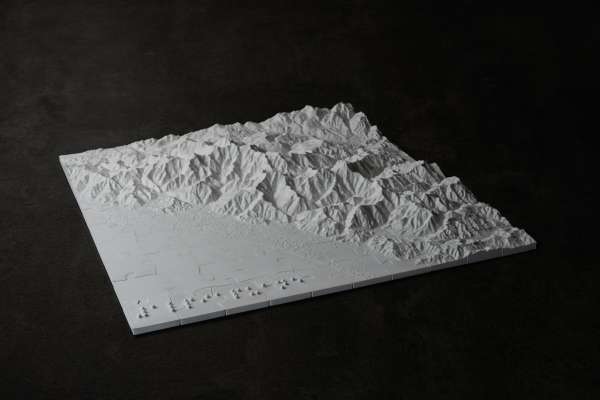 Alpi Apuane 3D Puzzle 100 pezzi Bianco